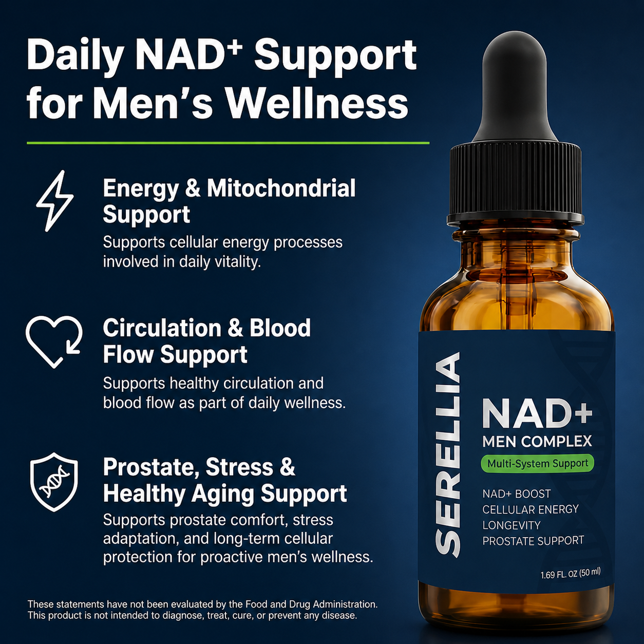 Serellia NAD+ Mens Complex