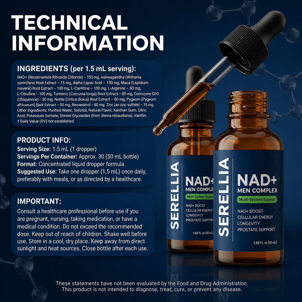 Serellia NAD+ Mens Complex