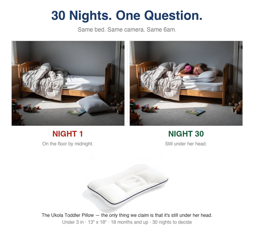 The Ukola Toddler Pillow